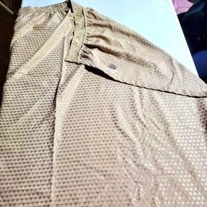 Fieldcrest Royal Velvet Light Brown Shower Stall Curtain